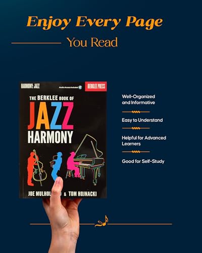 The Berklee Book of Jazz Harmony Jazz Theory Guidebook Covering Basic Chord Types and Their Tensions Jazz Book with Composit,Used