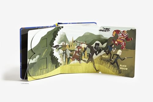 Marvel Alphablock (An Abrams Block Book): The Marvel Cinematic Universe From A To Z,Used