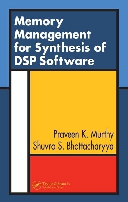 Memory Management for Synthesis of DSP Software,Used