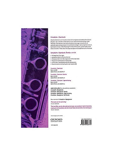Creative Clarinet Duets + CD,Used