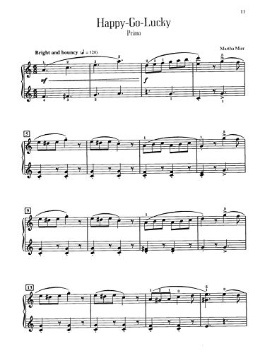 Treasures for Two, Bk 2: 6 Captivating Duets for Intermediate to Late Intermediate Pianists,Used