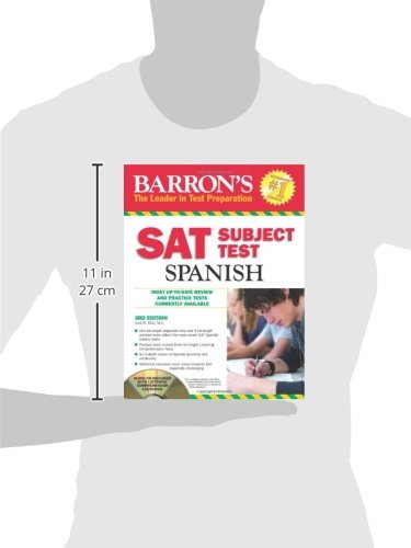 Barron's SAT Subject Test Spanish Prep Book - Comprehensive Study Guide for Success in SAT Spanish Exam