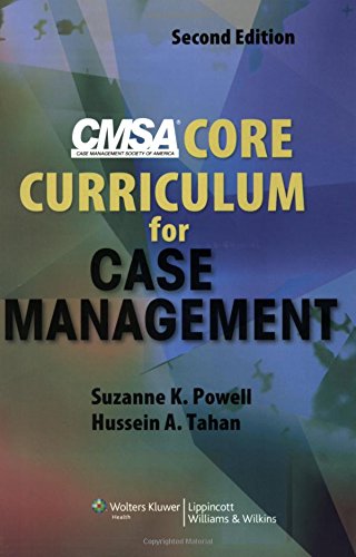 Cmsa Core Curriculum For Case Management,New