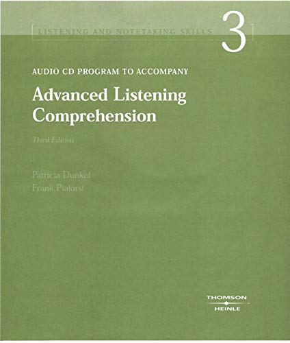 Advanced Listening Comprehension: Developing Aural and Notetaking Skills, 3rd Edition (Listening and Notetaking Skills),Used