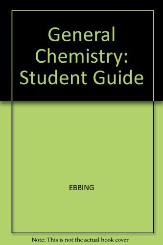 General Chemistry Study Guide, 7th Edition,Used