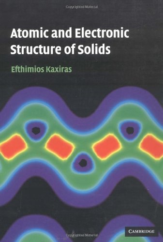 Atomic and Electronic Structure of Solids,New