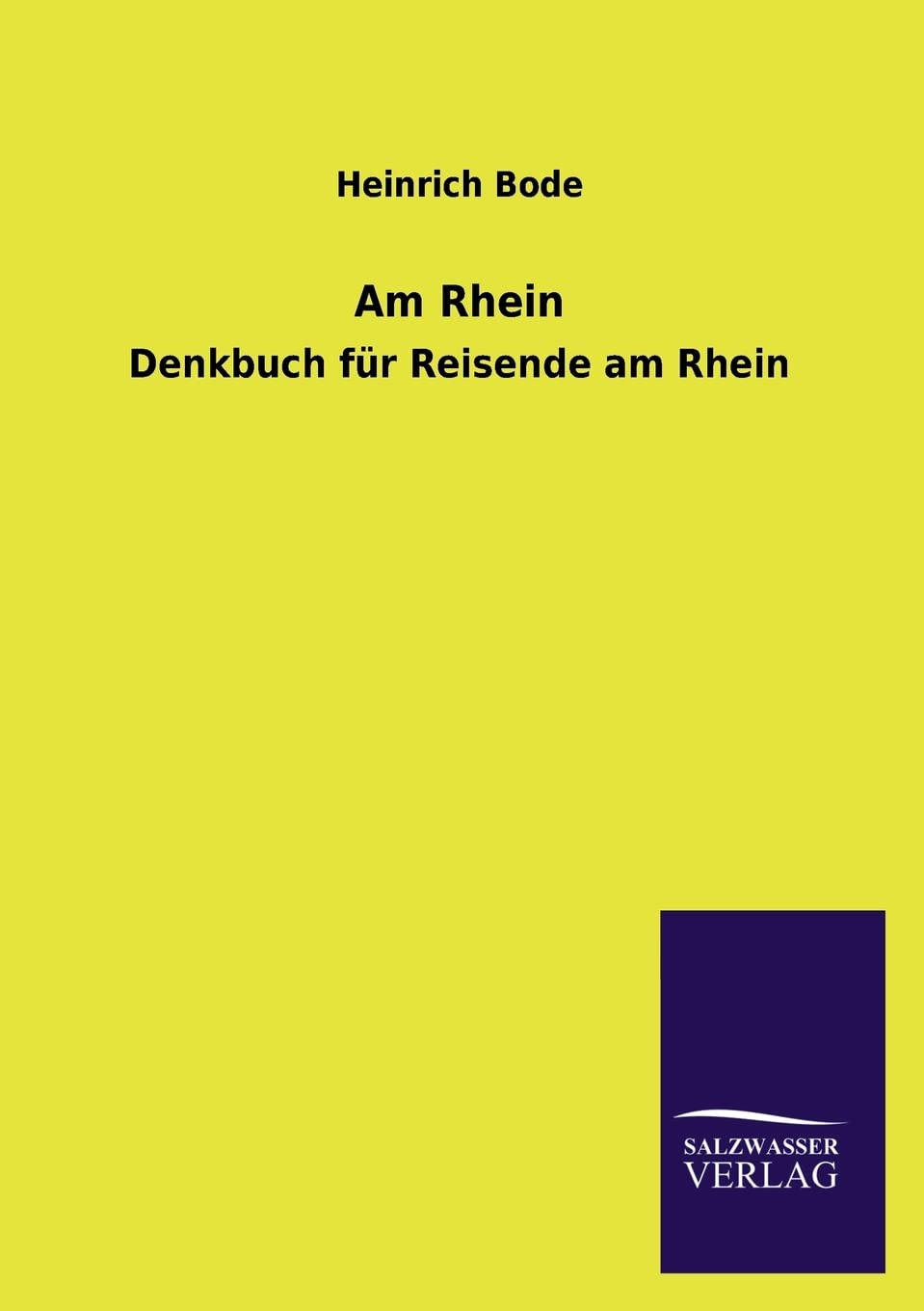 Am Rhein (German Edition),Used