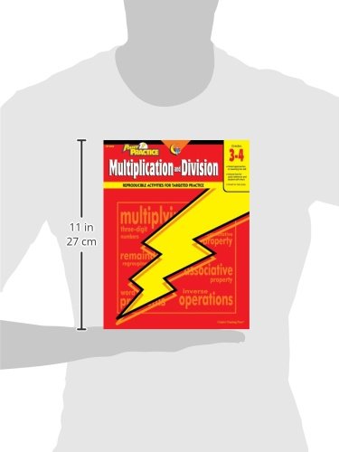 Power Practice  Multiplication and Division (Math Power Practice),Used