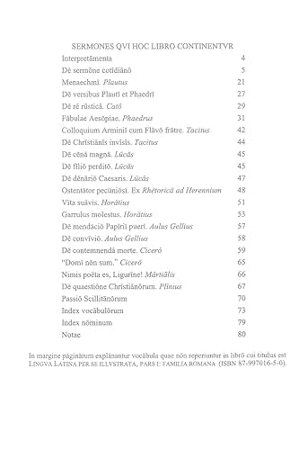 Sermones Romani: Ad usum discipulorum (Lingua Latina) (Latin Edition),Used