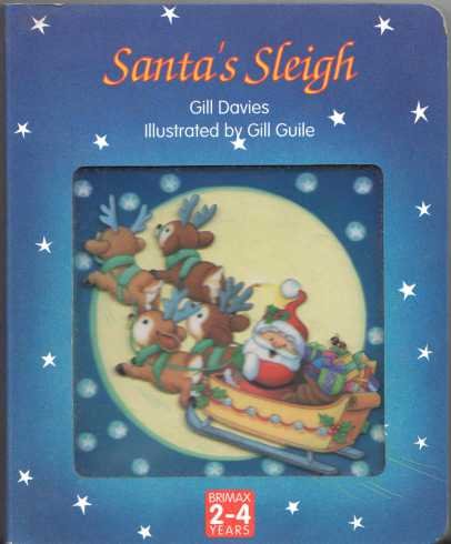 Santa'S Sleigh (Christmas Acetate Window Board Books),Used