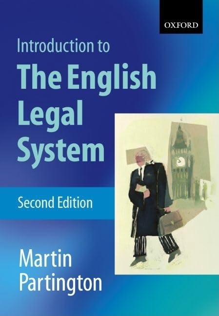 An Introduction to the English Legal System,Used