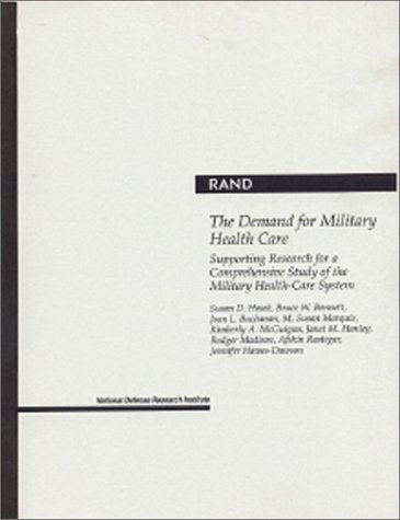 The Demand for Military Health Care: Supporting Research for a Comprehensive Study of the Military Health Care System (Rand Mono,Used