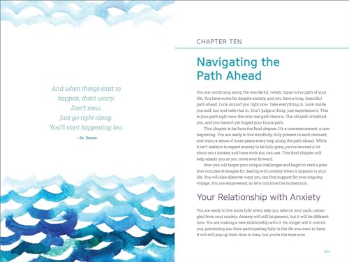 The Mindful Path Through Anxiety: An 8Week Plan to Quiet Your Mind & Gain Calm,Used