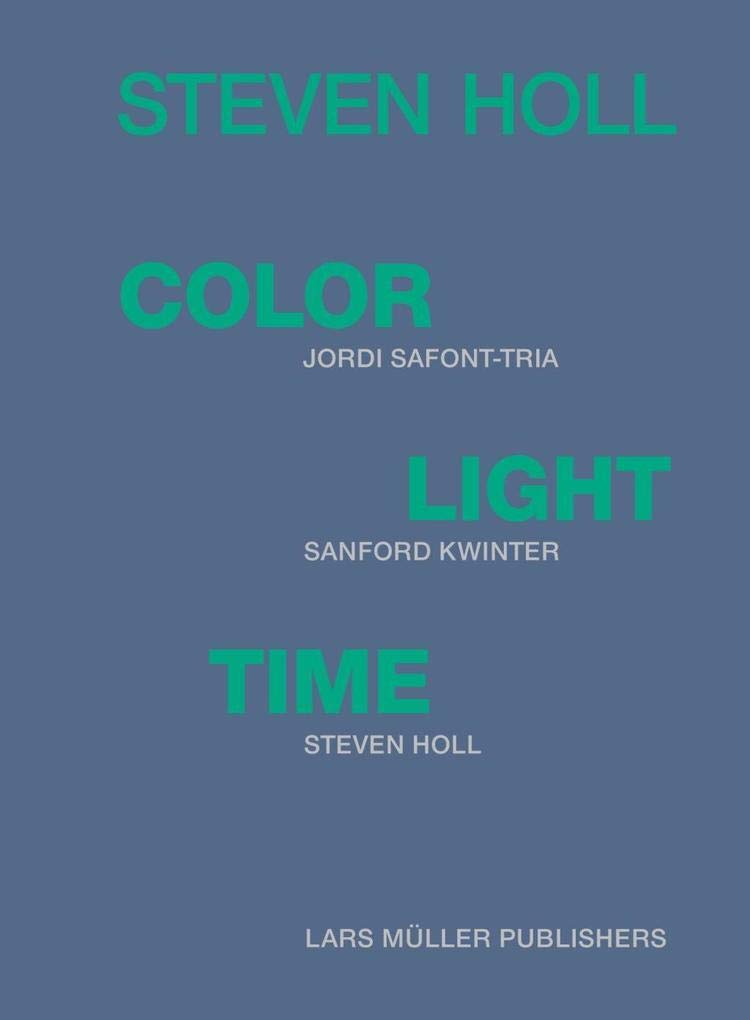 Steven Holl Color Light Time,Used