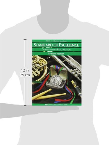 W23XR  Standard of Excellence Book 3 Eb Baritone Saxophone (Comprehensive Band Method),Used