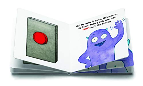 Don't Push the Button!: A Funny Interactive Book For Kids,New