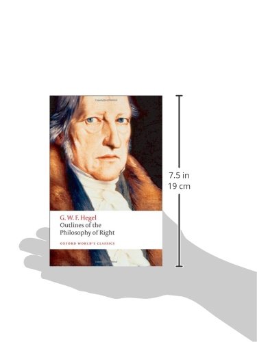 Outlines Of The Philosophy Of Right (Oxford World'S Classics),Used