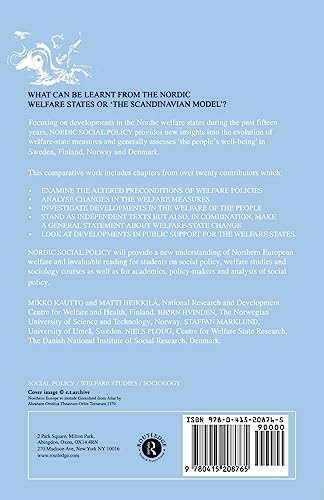 Nordic Social Policy: Changing Welfare States,Used