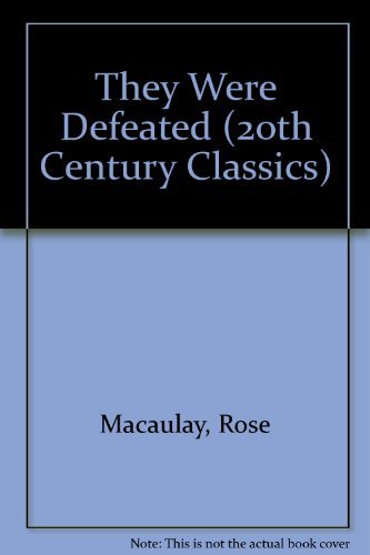 They Were Defeated (Twentieth Century Classics),Used