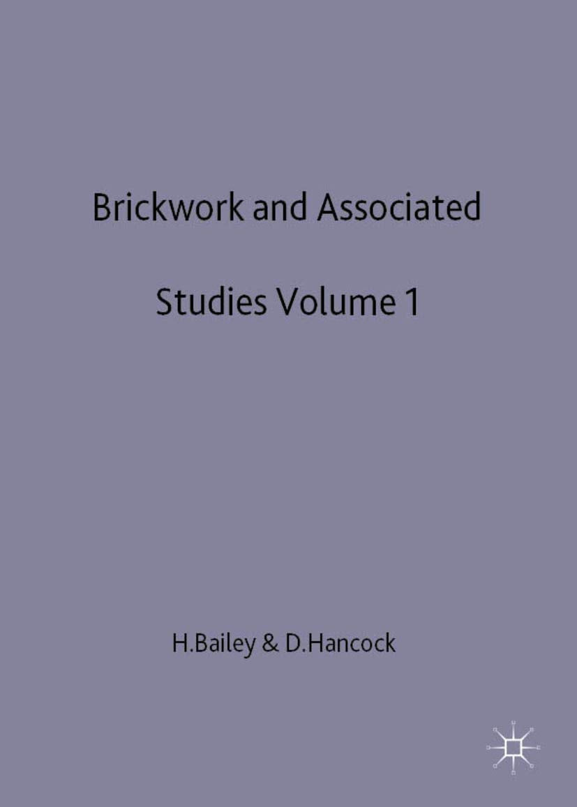 Brickwork 1 and Associated Studies,Used