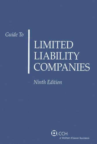 Guide to Limited Liability Companies (Ninth Edition),Used