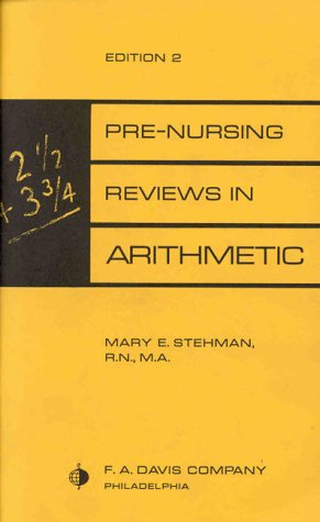 PreNursing Reviews in Arithmetic,Used