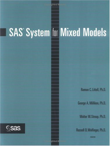 SAS System for Mixed Models,Used