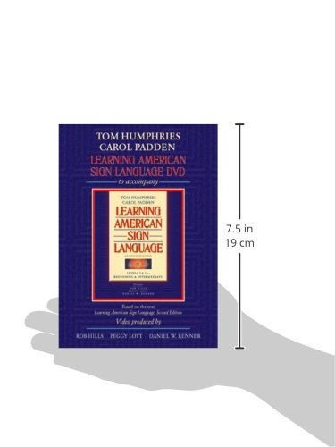 Learning American Sign Language DVD to accompany Learning American Sign Language  Levels 1 & 2 Beginning and Intermediate, 2nd ,Used