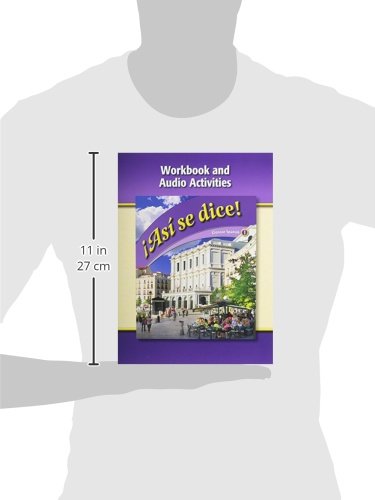 Asi Se Dice, Level 1, Workbook and Audio Activities (Spanish and English Edition),Used