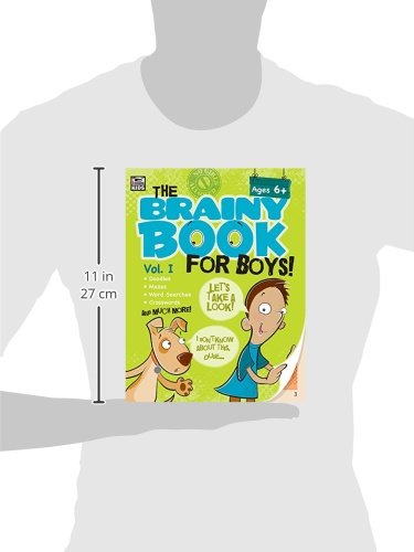Brainy Book for Boys, Volume 1 Activity Book, Grades 1 4 (Brainy Books),Used