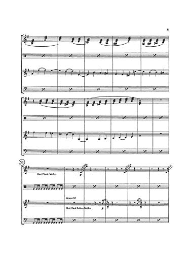 Triptych: For Percussion Quartet (Percussion Ensemble Series),Used
