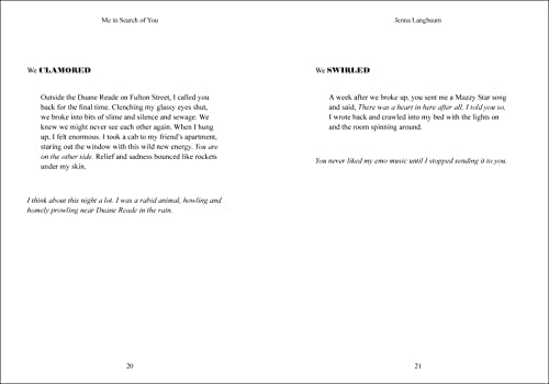 Me in Search of You: I promise there's more to it.,Used