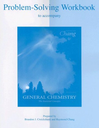 Problemsolving Workbook With Solutions For Use With General Chemistry,Used