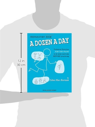 A Dozen A Day Preparatory Book, Technical Exercises For Piano (A Dozen A Day Series),New