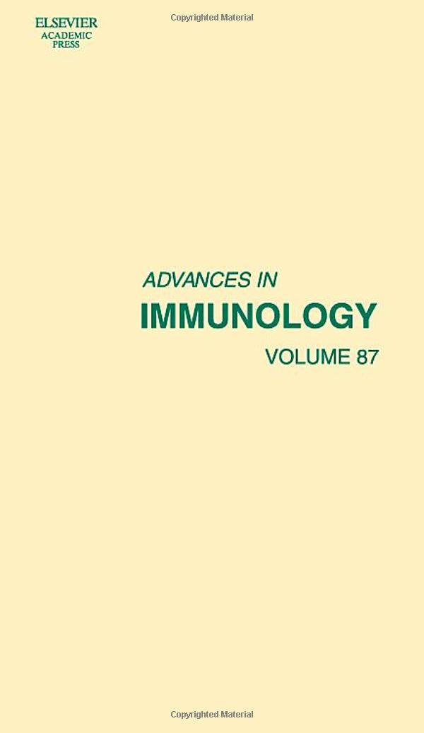 Advances In Immunology: 87 (Advances In Immunology, Volume 87),New