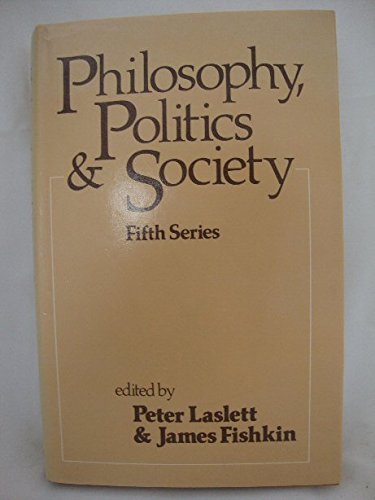 Philosophy, politics, and society, fifth series: A collection,Used