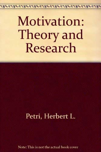 Motivation: Theory and research,Used