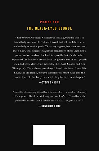 The Blackeyed Blonde: A Philip Marlowe Novel (Philip Marlowe Series),New