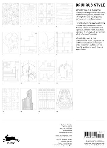 Bauhaus Style: Artists' Colouring Book (Multilingual Edition),Used