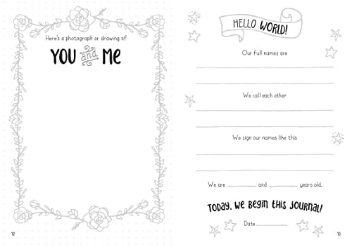 Love, Grandma and Me: A Guided Journal for Girls and their Grandmas (Mother's Day Gifts for Grandma),Used