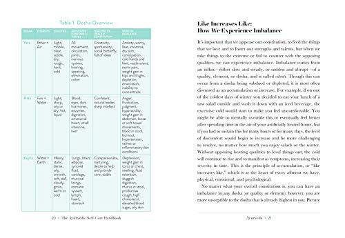 The Ayurvedic SelfCare Handbook: Holistic Healing Rituals for Every Day and Season,Used