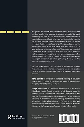 Transport Investment and Economic Development,Used