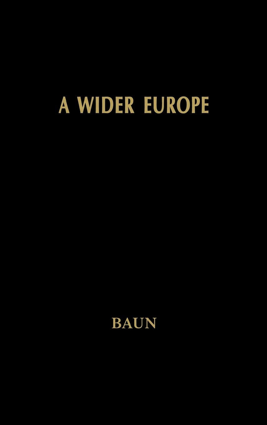A Wider Europe,Used