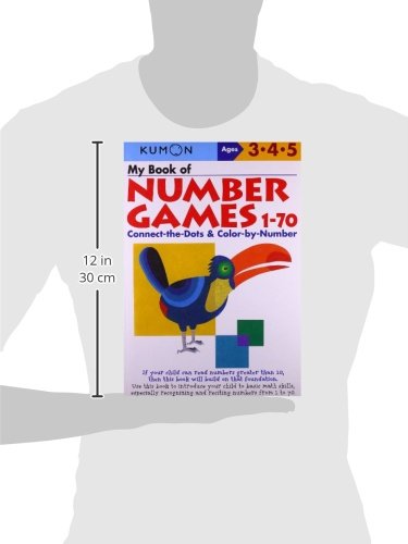 My Book Of Number Games 170 (Kumon Workbooks),Used