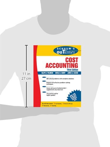 Schaum's Outline of Cost Accounting, 3rd, Including 185 Solved Problems,Used