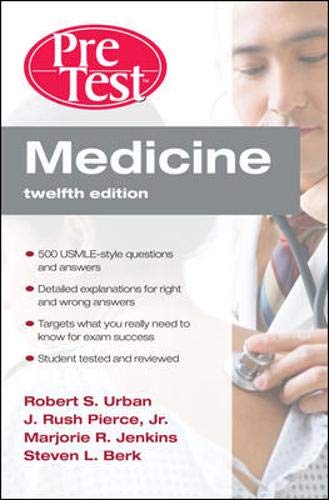Medicine Pretest Selfassessment & Review, Twelfth Edition (Pretest Clinical Medicine),Used
