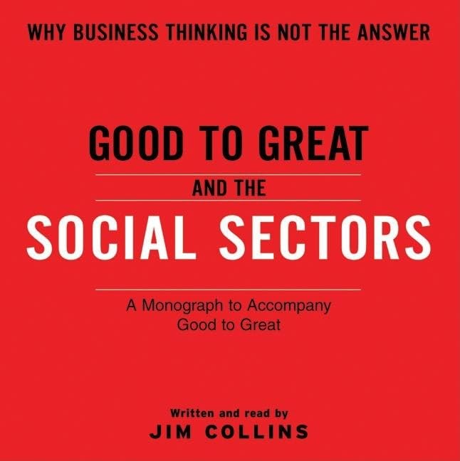 Good To Great And The Social Sectors CD: A Monograph to Accompany Good to Great (Good to Great, 3),Used