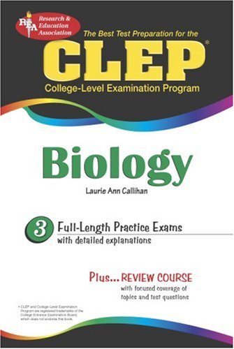 CLEP Biology (REA)  The Best Test Prep for the CLEP Exam (Test Preps),Used