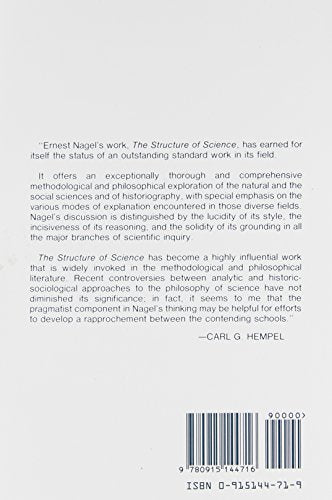 The Structure of Science: Problems in the Logic of Scientific Explanation (2nd edition),New