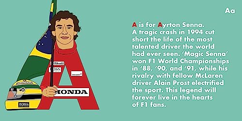 F1 Legends Alphabet,Used
